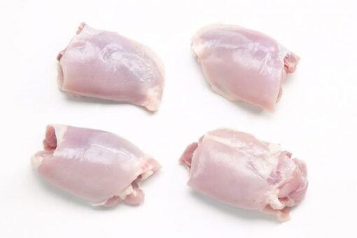 frozen chicken thigh fillets skin off